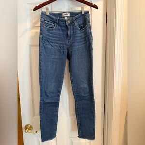 PAIGE Dark Blue Skinny Jeans